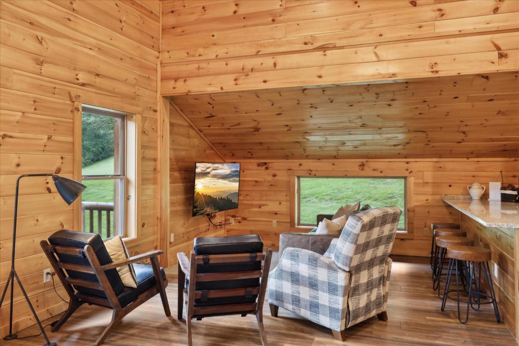 Hot Tub Fire Pit Game Room Theater Easy Access Sleeps 12 - Black Bear Lodge Пиджен-Фордж Экстерьер фото